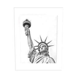 Catch A Star Fine Art Statue Of Liberty 8x10 Inch Black And White Matted Photograph New York Urban Art Print