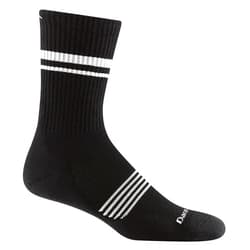 Darn Tough Vermont Men's Element Micro Crew Sock (Style 1118) - White, Large