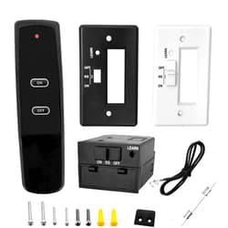 Bxmgr Upgrade Gas Fireplace Remote Switch System Kit for Standard Millivolt Valve Appliances, Compatible with Skytech, Majestic, Ambient, Empire, Monessen, Vermont Fireplaces, 5 Year Warranty
