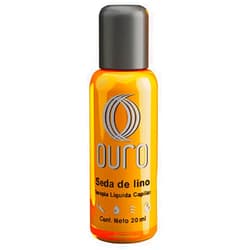 Ouro The Golden Touch Ouro Shampoo Toning Nuance Silver Blonde Hair Treatment | Champu Matizador Para Cabellos Rubio Matizante Canoso + Lino Hair Silk (Bottle 250ml + Lino 20ml)