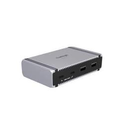 CalDigit E5 - Thunderbolt 5 Element 5 Hub - 9-Port, 4xThunderbolt 5/USB4 v2 Ports, 3xUSB-A & 2xUSB-C 10Gb/s Ports, Single 8K, Dual 6K/8K, or Dual 4K@240Hz Displays, 90W Charging, 0.8m Cable 180W PSU