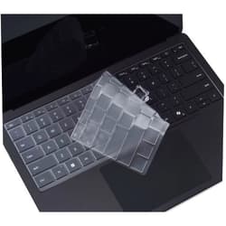 CaseBuy Clear Ultra Thin Keyboard Cover for 2023-2019 Microsoft Surface Laptop 6, 5, 4, 3, 13