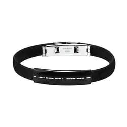 Mainbead Personalized Custom Morse Code Men Bracelet Secret Code Bracelet Secret Message Engrave Bracelet Hidden Message Bracelet Gift for Boyfriend Brother Father Husband Grandfather