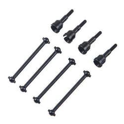 Share Goo ShareGoo Steel Drive Shaft & Wheel Stub Axle Dogbones Adapter Axle Hub Compatible with WLtoys A959 A969 A979 K929 1/18 RC Car Buggy