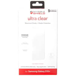 ZAGG Invisible Shield Ultra Clear - Military Grade Film Screen Protector - Made for Samsung GS10+ - Case Friendly