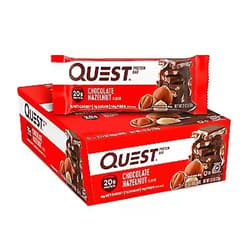 Quest Nutrition High Protein, Chocolate Hazelnut, 12 Count Chocolate Hazelnut 12 Count (Pack of 1)