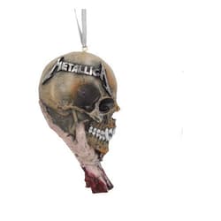 Nemesis Now Officially Licensed Metallica Sad But True Festive Hanging Decorative Ornament, Natural, 10.8cm