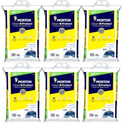 Generic 6 Pack - 40lb bags, Morton Clean and Protect Water Softener Salt Pellets
