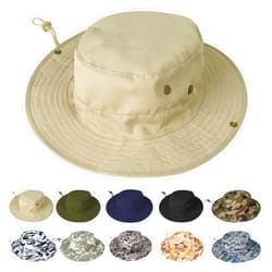 ZOORON Sun Hats for Men Women Boonie Hat Foldable Fishing Hat UPF 50+ Bucket Hat for Fishing Hiking Garden Safari Beach