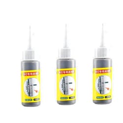 Fgbetcv 3 Pcs Lock Cylinder Graphite Lubricant Powder,60ML Graphite Long-Lasting Lubricant with No Dust，Graphite Lubricant with Fast-Acting Graphit, Enhance Performance