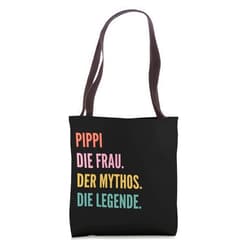 Lustige Namensentwürfe für Frauen Funny German First Name Design - Pippi Tote Bag