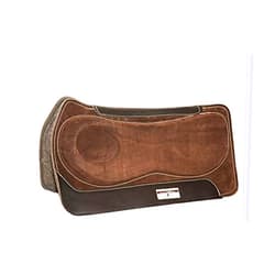 Downunder Horsemanship PRS Pad Suede Leather Top Felt Bottom