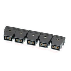 DRRI 5Pcs/Lot Female D-tap/P-tap Connector for Camcorder Rig Power Cable V-Mount DSLR Anton Camera Battery