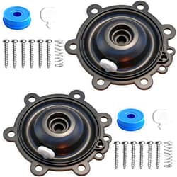 FRUSSONIA 2-Pack Irrigation Valve Diaphragm Replacement Kit for RainBird CP, CPF, DV, DVF, DAS, ASVF Series Valves, Durable Buna-N Rubber, Crack & UV Resistant