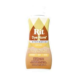Craft County Synthetic Rit Dye More Liquid Fabric Dye – Wide Selection of Colors – 7 Ounces - Sand Stone