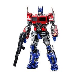 MTLAKEMOTOR Transformers Optimus Prime Figure Model Kit – Freightliner FLA Cabover Easy to Assemble 3D Articulated Action Figure Pre Painted Collectible Series Toys Hobby 03111