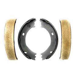 Raybestos Element3 Automotive Replacement Rear Parking Brake Shoes Set for Select Chevrolet, Dodge, GMC (771PG)