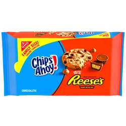 CHIPS AHOY! Reese’s Peanut Butter Cup Chocolate Chip Cookies, Family Size, 14.25 oz