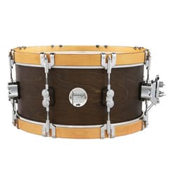 Pacific Drums & Percussion Add-Ons PDP Concept Classic, 6.5x14, Walnut/Natural Hoops Snare Drum (PDCC6514SSWN)
