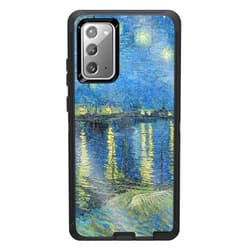 MIGHTY SKINS MightySkins Glossy Glitter Skin for OtterBox Defender for Samsung Galaxy Note20 5G - Over The Rhone | Protective, Durable High-Gloss Glitter Finish | Easy to Apply and Change Style | Made in The USA