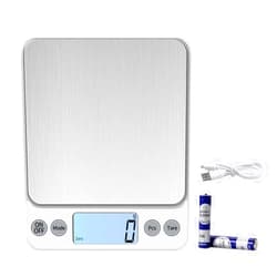 KUBEI Upgraded Larger Size Digital Food Scale Weight Grams and OZ, 10kg/1g Kitchen Scale for Cooking Baking, High Precision Electronic Scale with LCD Display