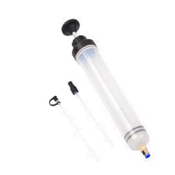 ROYWOO Automotive Fluid Extractor Pump, 500CC Oil Change Syringe with Hose, Manual Fuel Suction & Filler, Fluid Change Evacuator,Extraction&Fill Pump