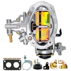 THUNDERMINGO New 2 Barrel Carburetor for Weber 32/36 DFEV carburetor FIAT 124/131 carb replace for VW Bug VW bus 1976-1983 Dodge Mazda B2600 arrow sedan pickup Caravan chevette 2.0L 2.6L Engine with Electric Choke