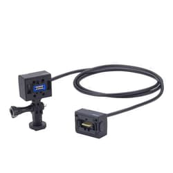Zoom ECM-3 Extension Cable for Zoom Interchangeable Input Capsules, 3 Meters, works with H5, H6, Q8, U-44, F1, F4, F8n, and F8