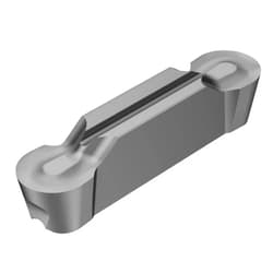 Sandvik Coromant CoroCut 2-Edge Carbide Profiling Insert, H10 Grade, Uncoated, 2 Cutting Edges, N123L2-0800-AM, 0.1575