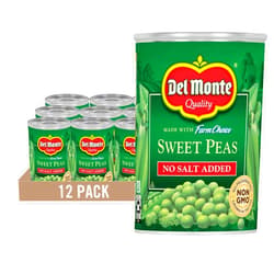 Del Monte Foods Delmonte Sweet Peas Nsa, 15 oz