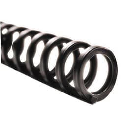 Swingline GBC 2515662 ProClick Easy Edit Spines, 5/16-Inch Diameter, 45 Sheet Capacity, Black, 25/Pack