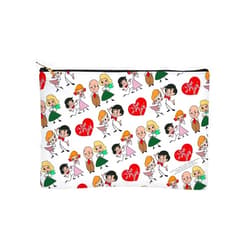 CafePress I Love Lucy Character Stick Figures Zipper Makeup Pouch, 8.5