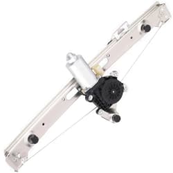 Obaee Rear Right Passenger Side Power Window Lift Regulator with Motor Compatible with BMW E46 323i 325i 325xi 328i 330i 330xi 1999-2005, Replace OE 741-481