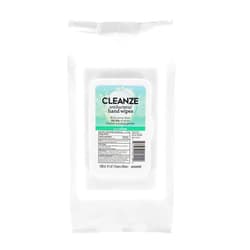 Cleanze Antibacterial Hand Sanitizing Wipes | 100 Count Hand Wipes, Unscented Disinfecting Hand Sanitizer Wipes with Aloe | Antibacterial Hand Wipes Kill 99.9% of Most Illness Causing Germs