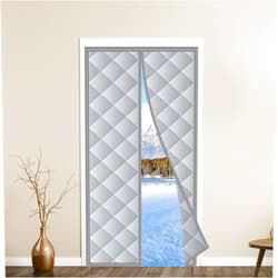 UNAOIWN Magnetic Thermal Insulated Door Curtain Fits Door Size 36