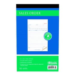BAZIC Products BAZIC Sales Order Book, 50 Sets 5 9/16