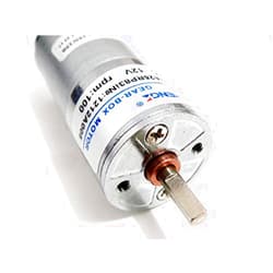 TOLAKO High Torque DC Motor kit 12V 80RPM DC Geared Motor Speed Controller for RC Toys Arduino Robot (80RPM)