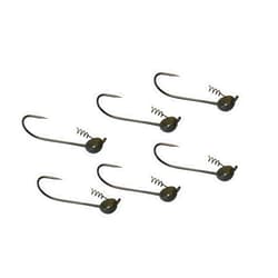 ALICHINO 6PCS Tungsten Shaky Head Jig,Tungsten Jig Head for Bass Fishing