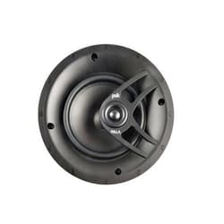 Polk Audio VT60 2-Way in-Ceiling Speaker (Single), Ideal for All Rooms, Including Damp and Humid Rooms Like Bathroom, Kitchen or Utility Area, Easy Installation, (White, Paintable) (Renewed)