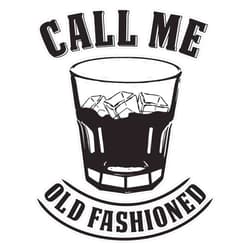 EMC Graphics Old Fashioned Whiskey Drink Whisky Rocks Fan Bourbon Vinyl Waterproof Sticker Decal Car Laptop Wall Window Bumper Sticker 5