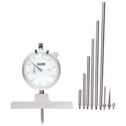 Fowler 52-125-006-1 X-Series Depth Gage with 0-22