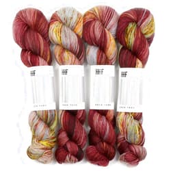 Hedgehog Fibres Sock Yarn - one Skein, 100g / 3.5 oz (Plume)