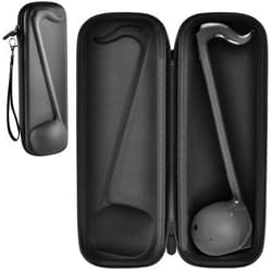 Casmilee Case Compatible with Otamatone [English Edition] Japanese Electronic Musical Instrument Portable Synthesizer, Instrumental Music Toy Storage Holder for Otamatone Regular Size (Box Only) (Black)