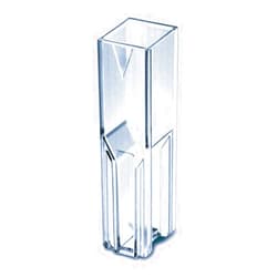 BrandTech 759076D Polystyrene 1.5-3mL Semi-Micro Spectrophotometry Cuvette (Pack of 100)