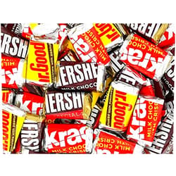Sweetsome Hershey's Chocolate Assorted Miniatures, Mr. Goodbar, Hershey's Special Dark Chocolate, Hershey's Milk Chocolate, Krackel Candy Bar, (2 Pounds)
