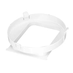 TOPINCN Air Conditioner Exhaust Hose Connector Square Exhaust Duct Interface Portable Air Conditioner Accessories for 1P KY35 Mobile Air Conditioning