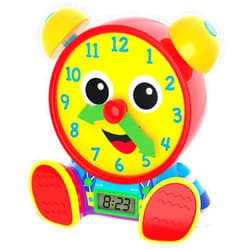 The Learning Journey - Telly Jr. Teaching Time Clock - Primary Color - Telling Time Teaching Clock - Toddler Toys & Gifts for Boys & Girls Ages 3 Years and Up - Award Winning Toys