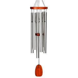 Woodstock Chimes Signature Collection, Woodstock Chimes of Comfort, 24'' Inspirational and Memorial Wind Chimes for Outdoor, Patio, Home or Garden Décor (WCOC)