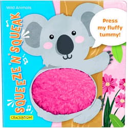 Carine Laforest,Karina Dupuis,Annie Sechao Squeeze 'n' Squeak: Wild Animals: Press my fluffy tummy!