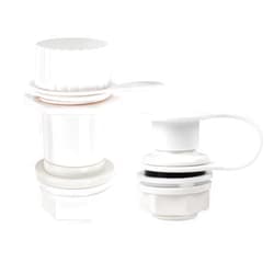 LBB-Parts Coolers Drain Plug Replacement Parts Kit, for Igloo Ice Chest Cooler Triple-Snap Drain Plug and Threaded Drain Plug,Cooler Replacement Parts Drain Plug